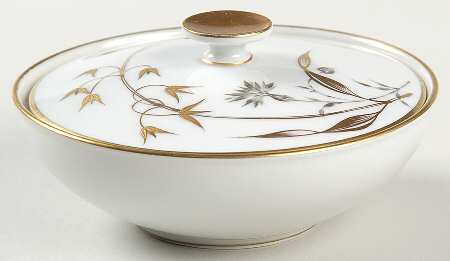 Golden Harvest Sugar Bowl & Lid