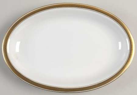 Golden Key 11" Oval Serving Platter