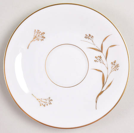 Golden Orchid Saucer