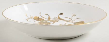 Golden Orchid Coupe Soup Bowl