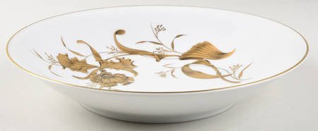 Golden Orchid Large Coupe Soup Bowl