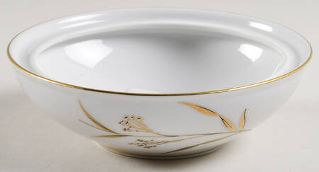 Golden Orchid Sugar Bowl No Lid