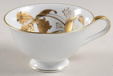 Golden Orchid Footed Cup