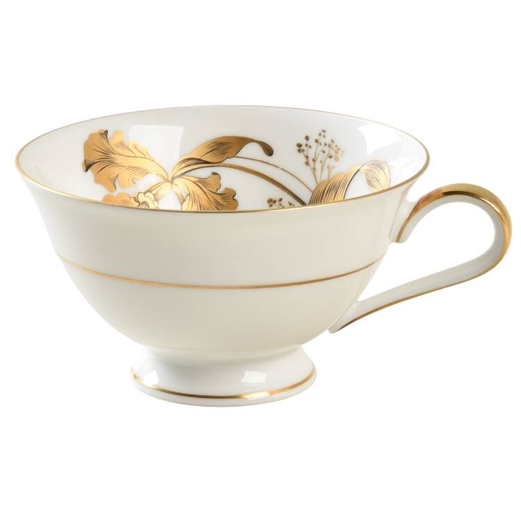 Golden Orchid Footed Cup