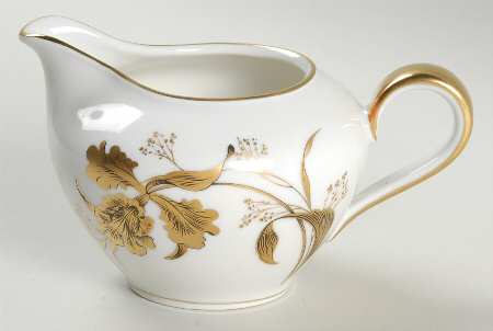 Golden Orchid Creamer