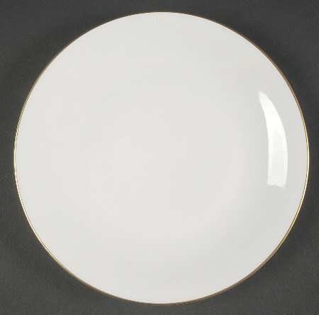 Golden Peak Bread & Butter Plate