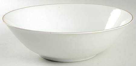 Golden Peak 10" Large Salad Serving Bowl