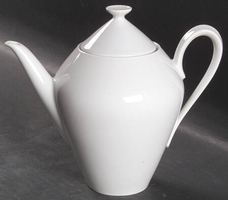 Grazie White Mini Coffee Pot & Lid