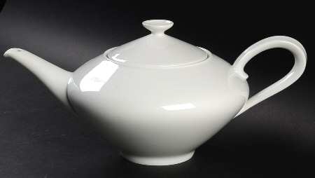 Grazie White Teapot & Lid