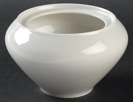 Grazie White Sugar Bowl No Lid