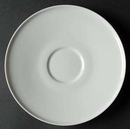 Grazie White Saucer for Cream Soup Bowl