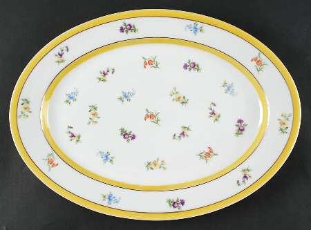 Grand Duchess 14" Oval Serving Platter