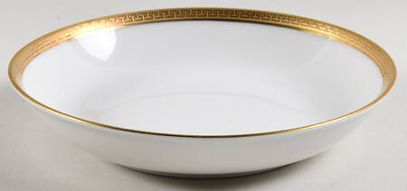 Greek Key Gold Fruit/Dessert (Sauce) Bowl by Heinrich - H&C