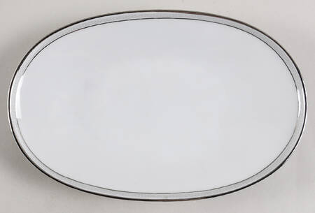 Greek Key Gray (Platinum Trim) Relish