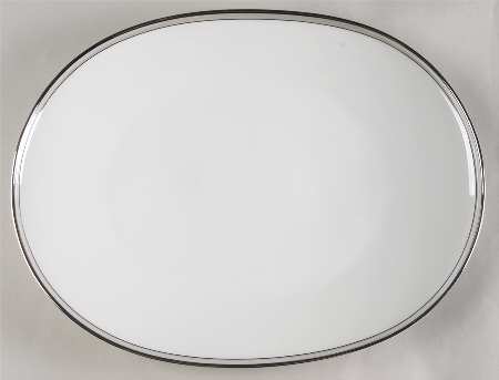 Grey Luster 15" Oval Serving Platter