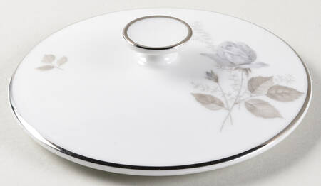 Grey Rose Lid for Sugar Bowl