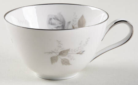 Grey Rose Flat Cup