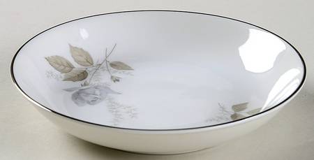 Grey Rose Fruit/Dessert (Sauce) Bowl
