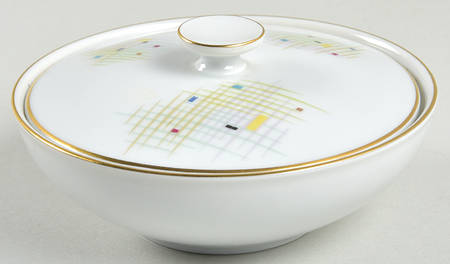Gramercy Square Sugar Bowl & Lid