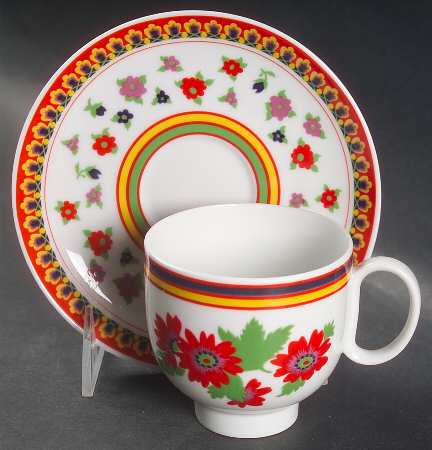 Gypsy Footed Cup & Saucer Set