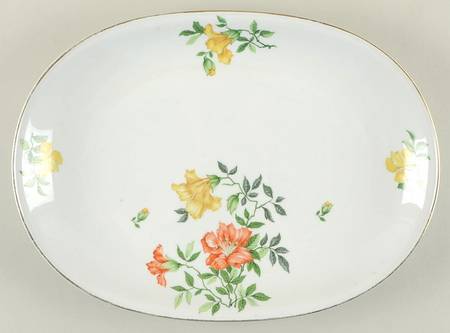HC102 16" Oval Serving Platter