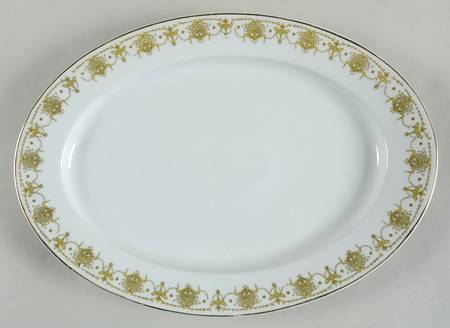 HC109 14" Oval Serving Platter