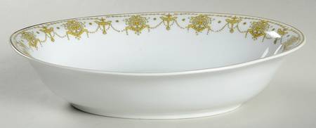 HC109 10" Oval Vegetable Bowl