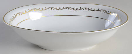 78358 10" Oval Vegetable Bowl