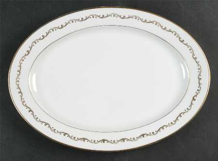 78358 13" Oval Serving Platter