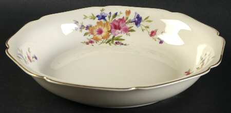 HC11 (Cream Background) Coupe Soup Bowl