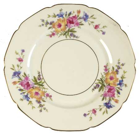 HC11 (Cream Background) Salad Plate