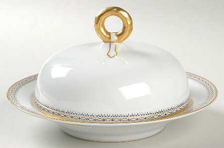 Claridge Round Covered Butter