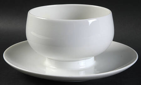 HC120 Gravy Boat with Attached Underplate