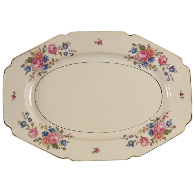 12955 12" Oval Serving Platter