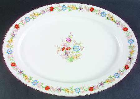 HC160 16" Oval Serving Platter
