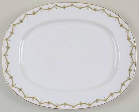 HC168 15" Oval Serving Platter