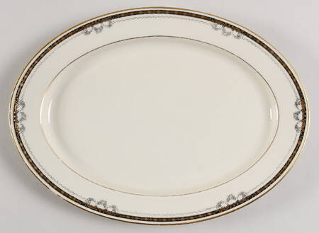 HC169 12" Oval Serving Platter