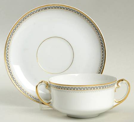 HC17 Flat Bouillon Cup & Saucer