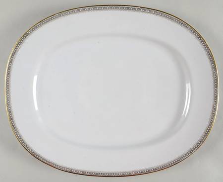 HC17 15" Oval Serving Platter