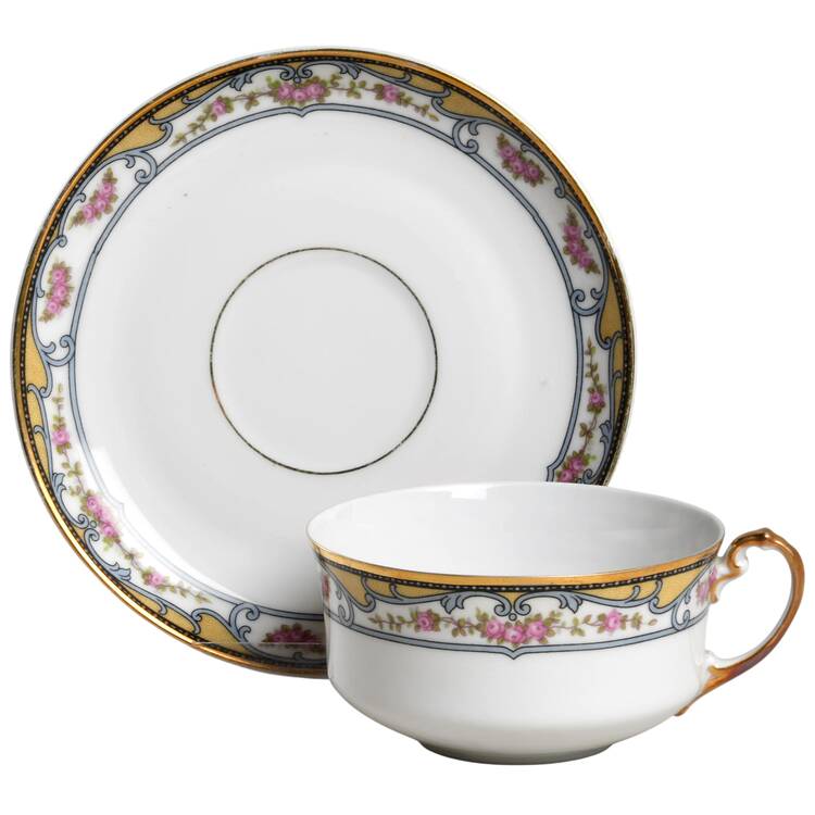 HC175 Flat Cup & Saucer Set