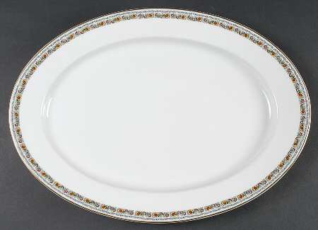 6043 16" Oval Serving Platter