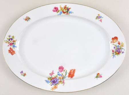 HC181 16" Oval Serving Platter