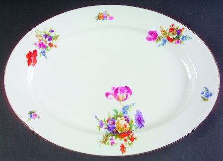 HC181 13" Oval Serving Platter