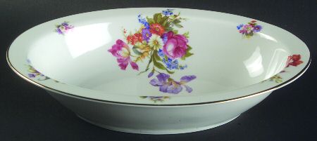 HC181 10" Oval Vegetable Bowl