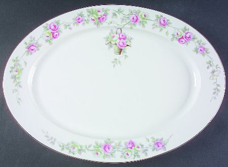 HC186 16" Oval Serving Platter