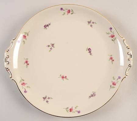 Victoria (Smooth) Handled Cake Plate