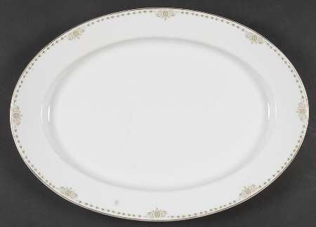 6541 16" Oval Serving Platter