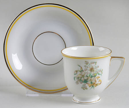 15996 Footed Demitasse Cup & Saucer Set