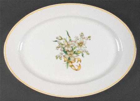15996 14" Oval Serving Platter