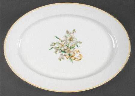 15996 16" Oval Serving Platter